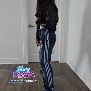 Adidas cal surf nylon pants shiny women