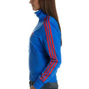 Adidas blue and red womens jacket