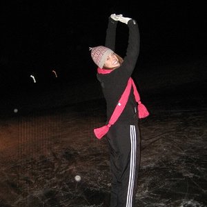 Adidas black pants pink scarf