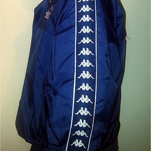 UntitleKappa Nylon Rain Jacket (Unlined, Dawson) side, zipped