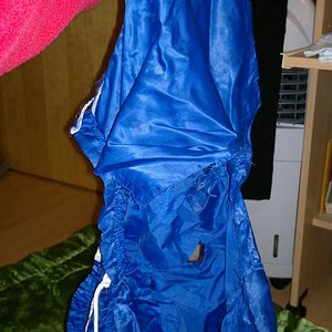 Blaue Adidas shorts Satin Von Mir Behandlung Teil1 RIPPING 6