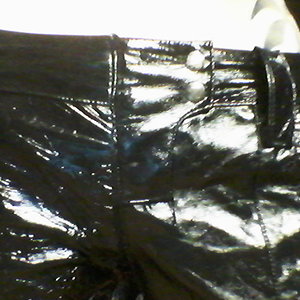 real girl in shiny pants. Pics I took #1