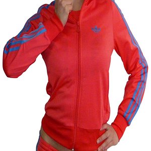 Adidas Ladies Vestes 1002 1361 V32613 RED BLUE 0 569693