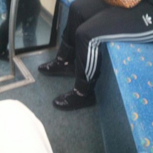 adidas pants + boots