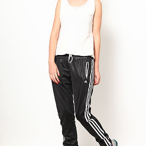 Adidas Elasticated Cuff Black Trackpants 8098 706044 2 zoom