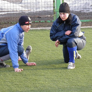 Russian soccer players