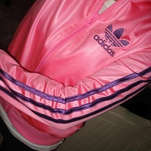 bluza adidas chile rozowa