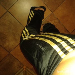 czarne dresowe spodnie adidas firebird Xs