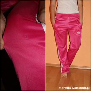 spodnie dresowe adidas 36 rozowe