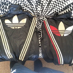 Backside of Adidas Chile62 Jackets - Shiny