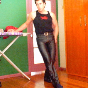 Me in my Leather pants