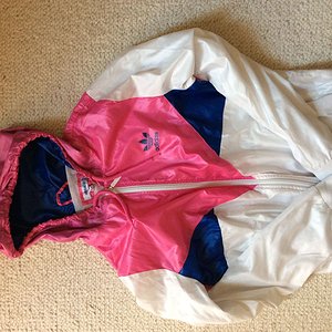 Adidas Windbreaker pink-white