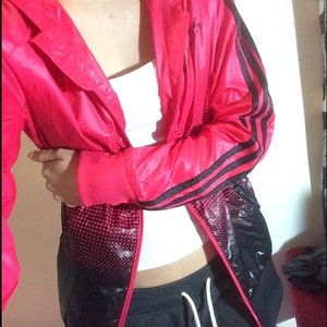 Girl's Adidas Windbreaker