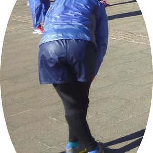 Nylon shorts & windbreaker