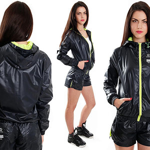 Endorfina nylon shorts and windcheater