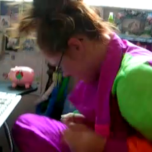 Going Crazy..in jogging outfit