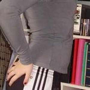 Girl in adibreak pants