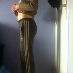 Adidas pants black/gold