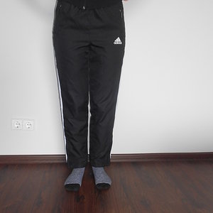 Adidas black/white pants
