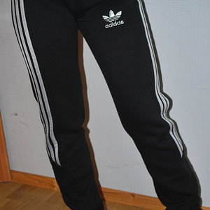 Adidas black/white pants