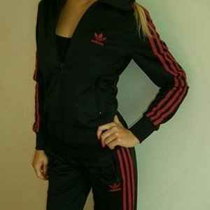 Adidas suit girl