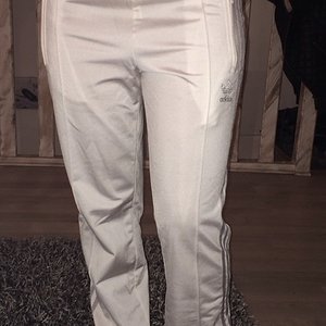 Adidas whilte/silver pants