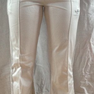 adidas white pants