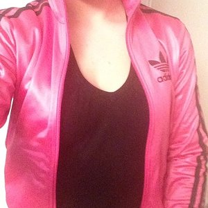 Adidas Chile pink jacket