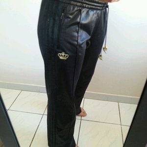 Adidas RESPECT ME shiny black pants