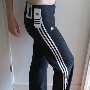 Adidas black/white pants