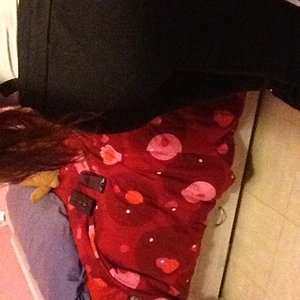 Adidas black/white pants rear