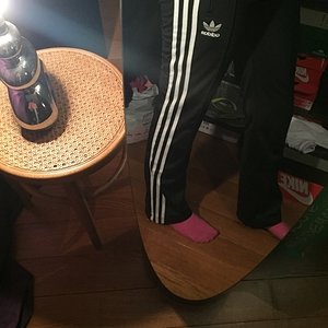 Adidas black/white pants