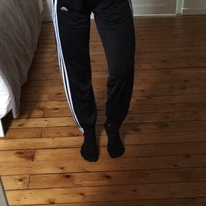 Adidas black/white pants