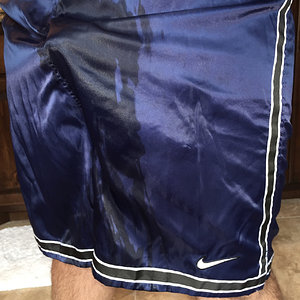 Wet Nike shorts