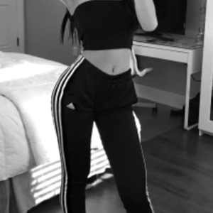 Big *** woman in adidas