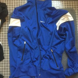 Shiny track jacket