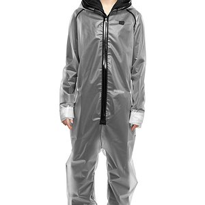 rain jumpsuit transparent