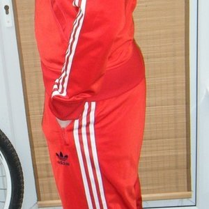 Red Adidas Tracksuit