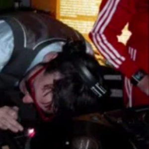 Red Adidas Tracksuit DJ 3