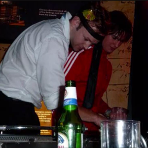 Red Adidas Tracksuit DJ 4