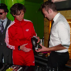 Red Adidas Tracksuit DJ 5