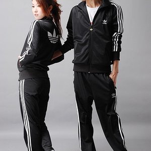 adidas firebird tracksuits Big logo Men lady tracksuit ce388