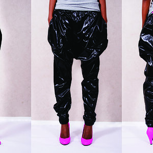 Big nylon trousers 7