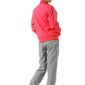 2012 Adidas tracksuit bun womens pink grey back