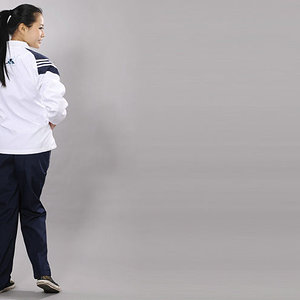 2012 Adidas tracksuit womens white black back