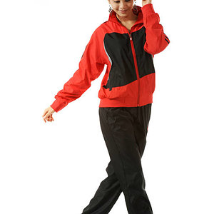 2012 Adidas tracksuit womens red dance