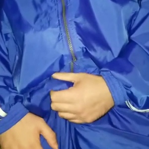 Playing in my girlfriend's Adidas tracksuit