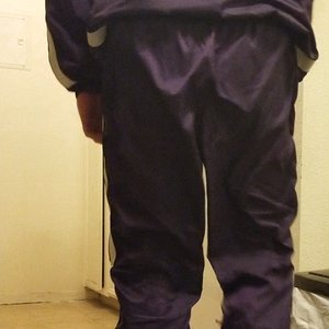 My BFF came over for dinner in this suit