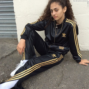 afdrijven Cumulatief . vintage-adidas-chile-62-black-gold-wetlook-track-jacket-track-pants-womens.jpg  | Shiny Sports