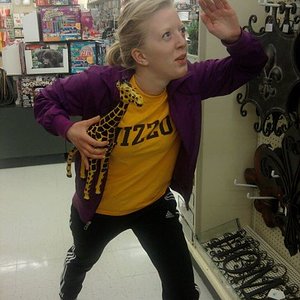 Adidas black pants giraffe rescue